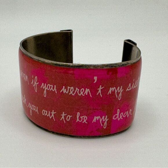 Rustic Cuff Sister Bracelet - Picture 6 of 10